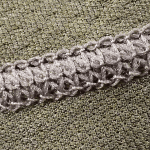 Closeup view of the seam for the airknitx breathable zone