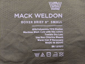 Care Instructions Mack Weldon Airknit Boxer Brief