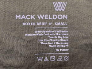 Mack Weldon AIRKNIx Boxer Brief 5Size Small