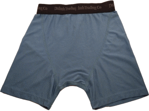 Duluth Trading Boxer Review lying flat showing the back side