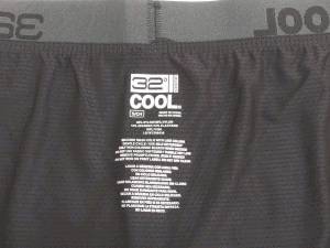 32 Degrees Cool Men’s Black & Grey Boxer Briefs 3 Pack / Various Sizes